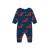 Baby boy onesie with Jacquard dog