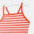 Toddler girl striped swimsuit