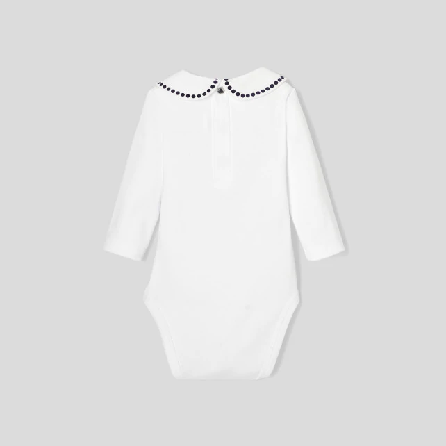 Baby girl long-sleeved bodysuit