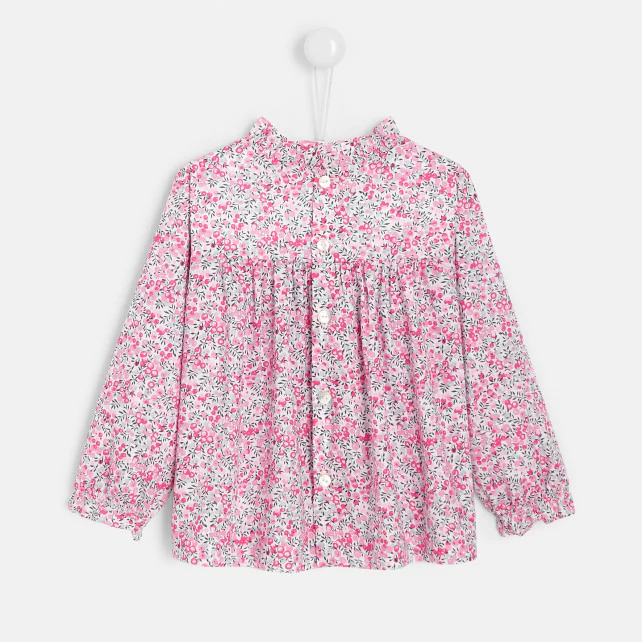 Toddler girl Liberty blouse