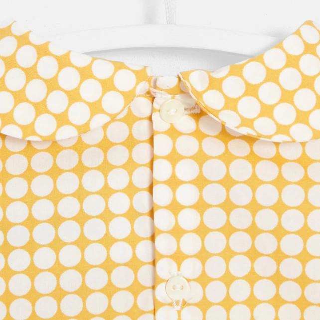 Baby girl polka dot blouse