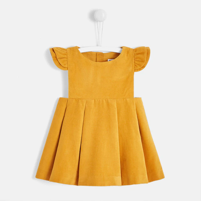 Baby girl velvet dress