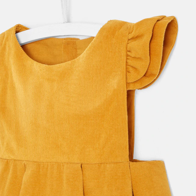 Baby girl velvet dress