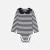 Toddler girl striped bodysuit