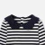 Toddler girl striped bodysuit