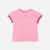 Toddler girl polo shirt with Peter Pan collar