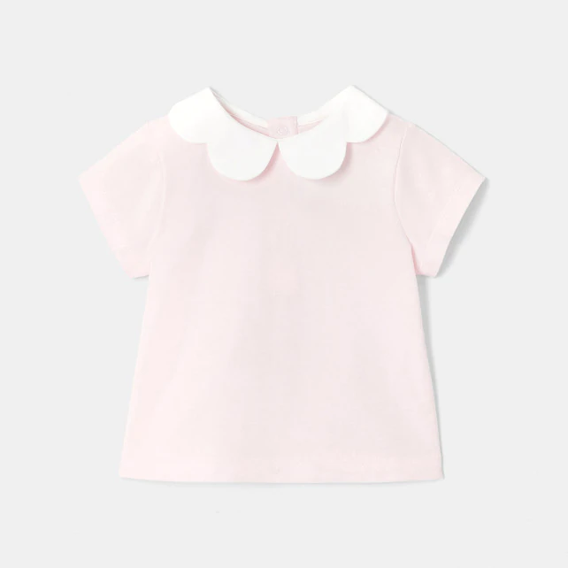 Baby girl short sleeve t-shirt