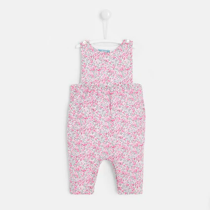 Baby girl Liberty print onesie