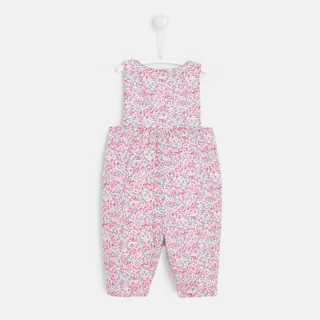 Baby girl Liberty print onesie