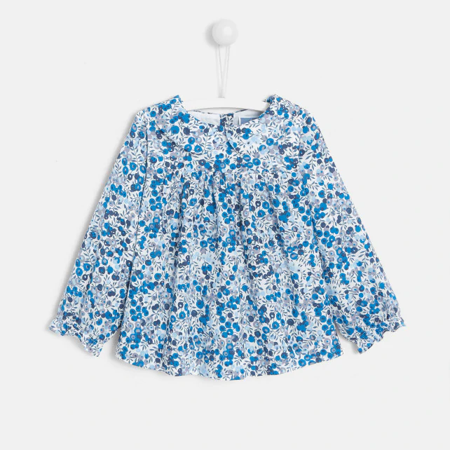 Toddler girl Liberty blouse