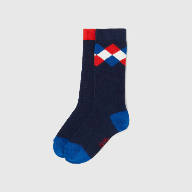 Boy high rise sock duo