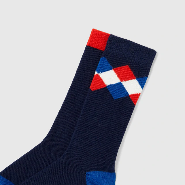 Boy high rise sock duo