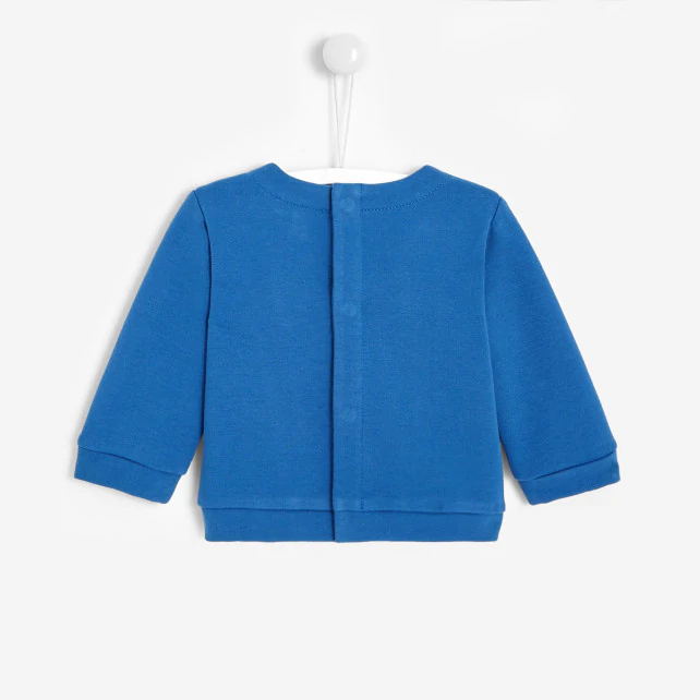 Baby boy fleece sweatshirt