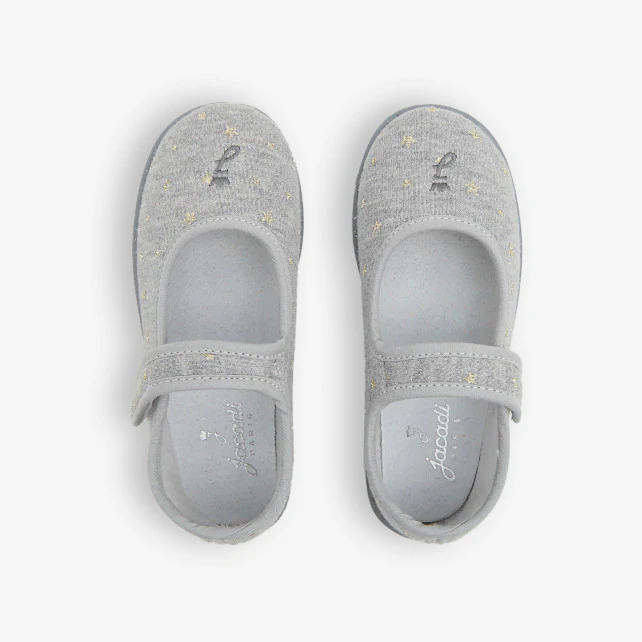 Girl Mary Janes-style slippers