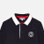 Boy rugby style polo shirt