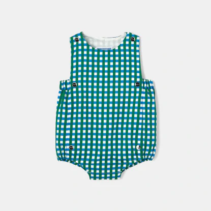 Baby boy gingham bloomers