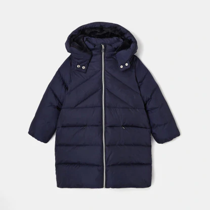 Girl full-length puffer jacket