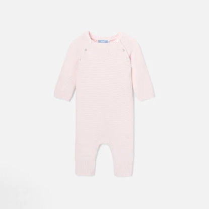 Baby girl knit onesie