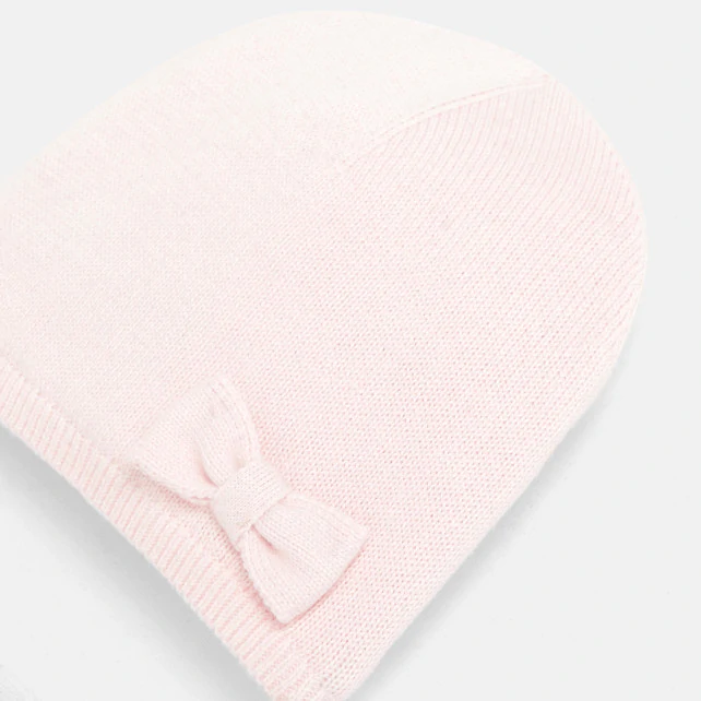 Baby girl knit hat