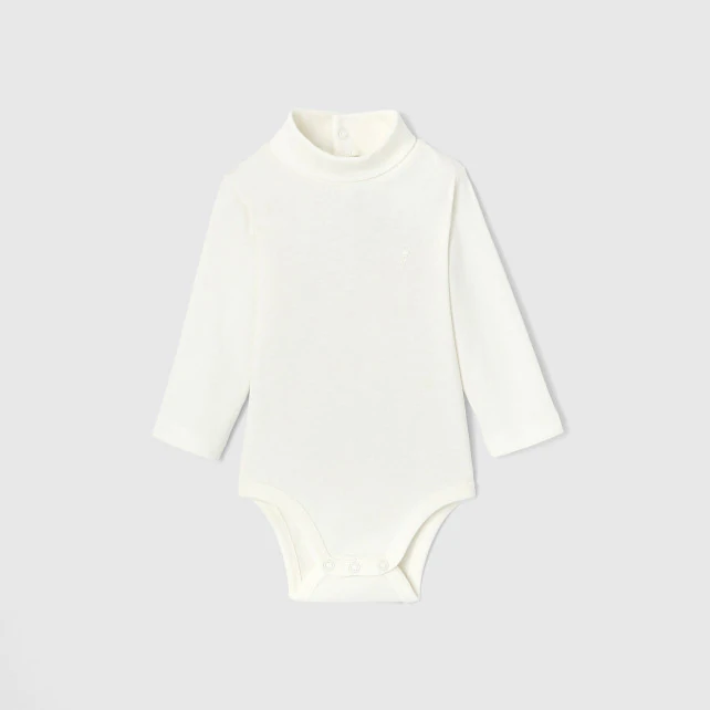 Toddler boy polo-neck bodysuit