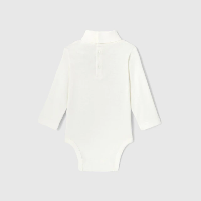 Toddler boy polo-neck bodysuit