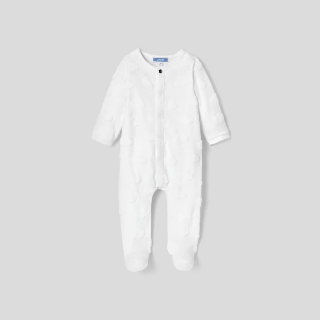 Baby boy pyjamas cloud pattern