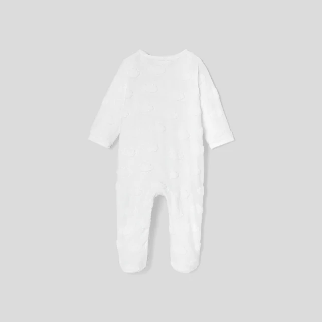 Baby boy pyjamas cloud pattern