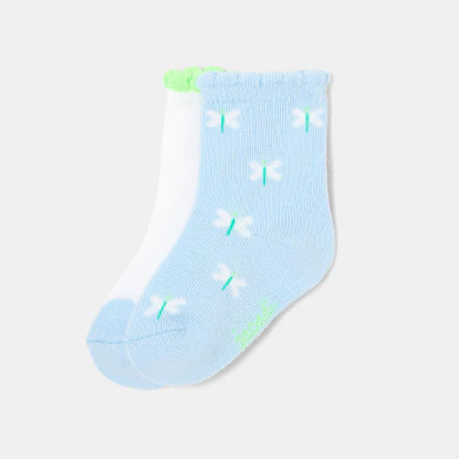 Baby girl sock duo