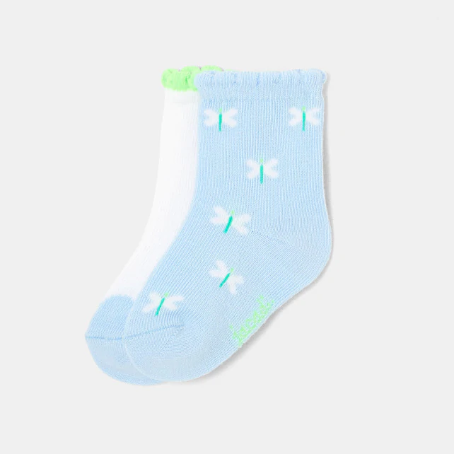 Baby girl sock duo