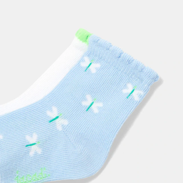 Baby girl sock duo