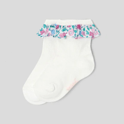 Baby girl ruffled socks