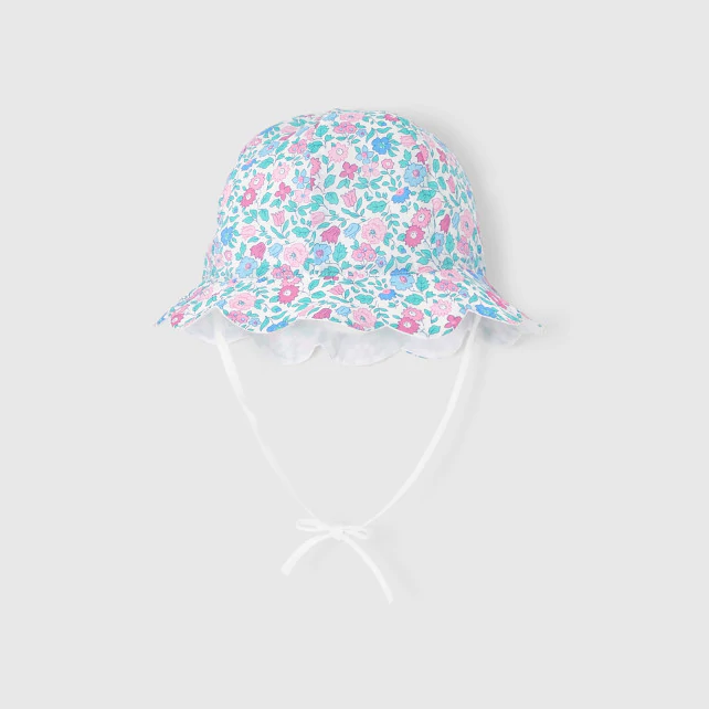 Baby girl Liberty print hat