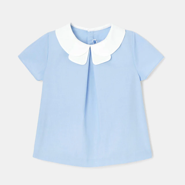 Girl poplin blouse