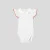 Baby girl bodysuit with ruffled sleeves