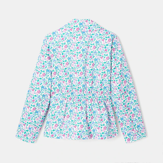 Girl Liberty print jacket