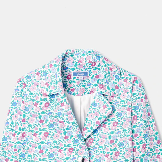 Girl Liberty print jacket