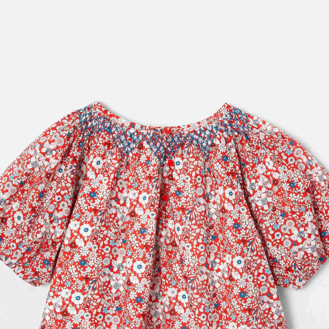 Girl Liberty print dress