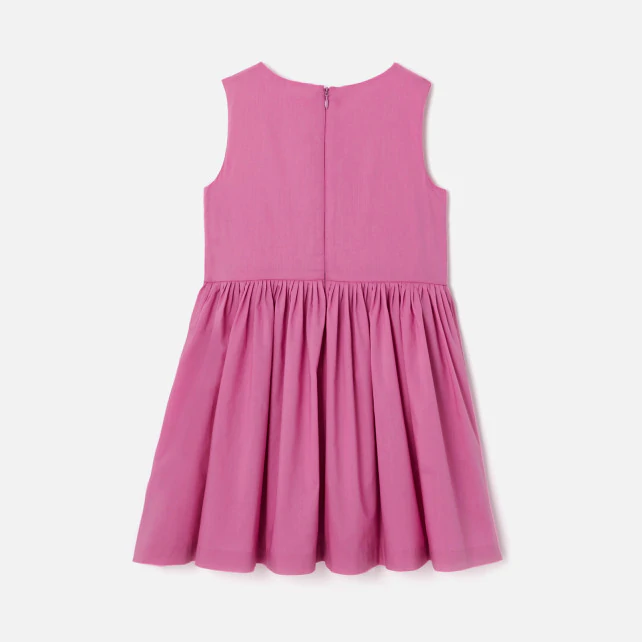 Girl origami pleated dress