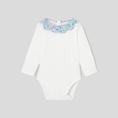 Toddler girl long-sleeved bodysuit