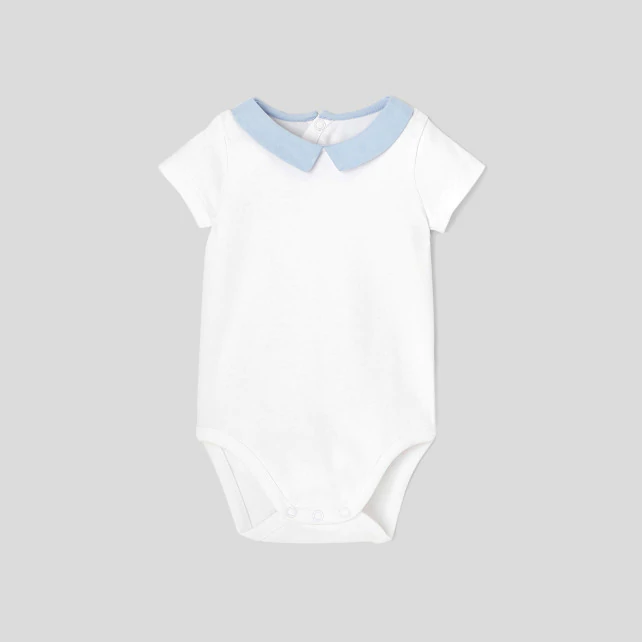 Baby boy short-sleeved bodysuit