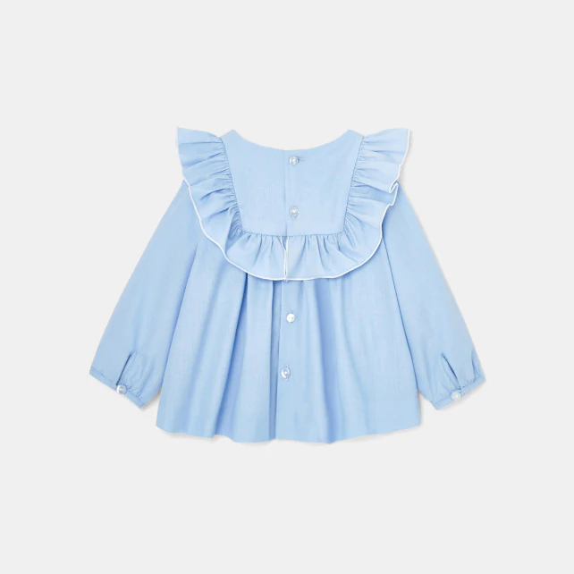 Toddler girl long-sleeved blouse