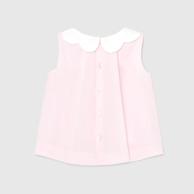 Toddler girl sleeveless blouse