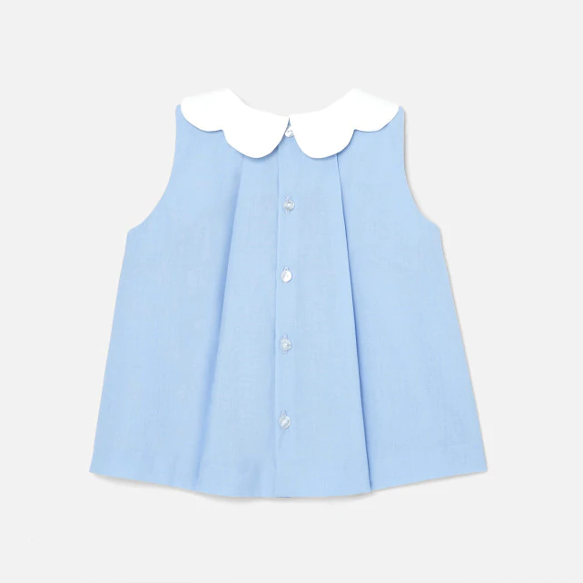 Toddler girl sleeveless blouse