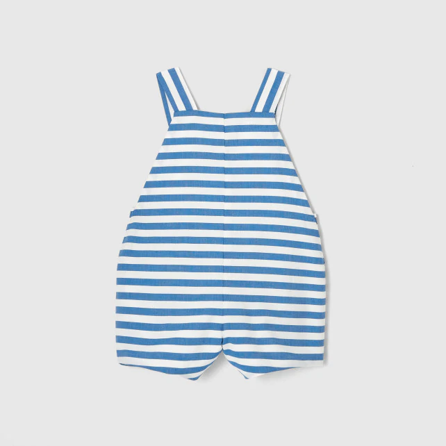 Baby boy cotton short dungarees