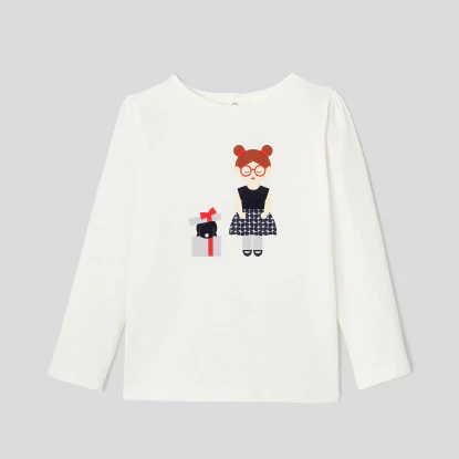 Girl long-sleeve t-shirt