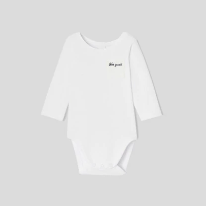 Baby boy long-sleeved bodysuit