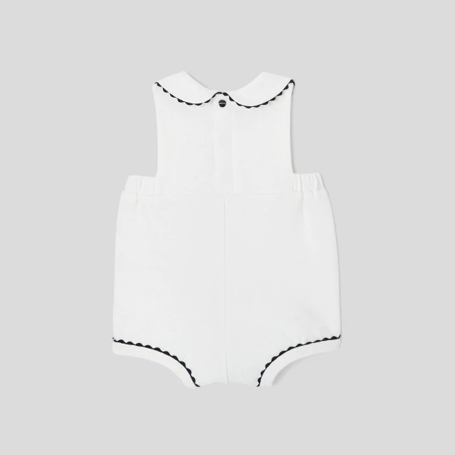 Baby girl cotton piqué bloomers