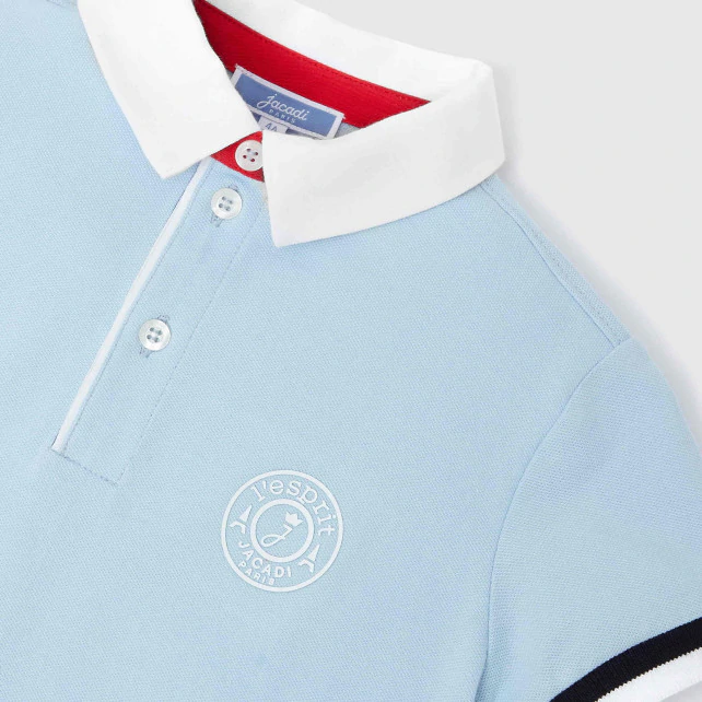 Boy short-sleeve polo shirt