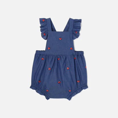 Toddler girl chambray bloomers