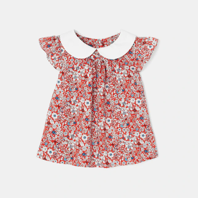 Toddler girl Liberty blouse